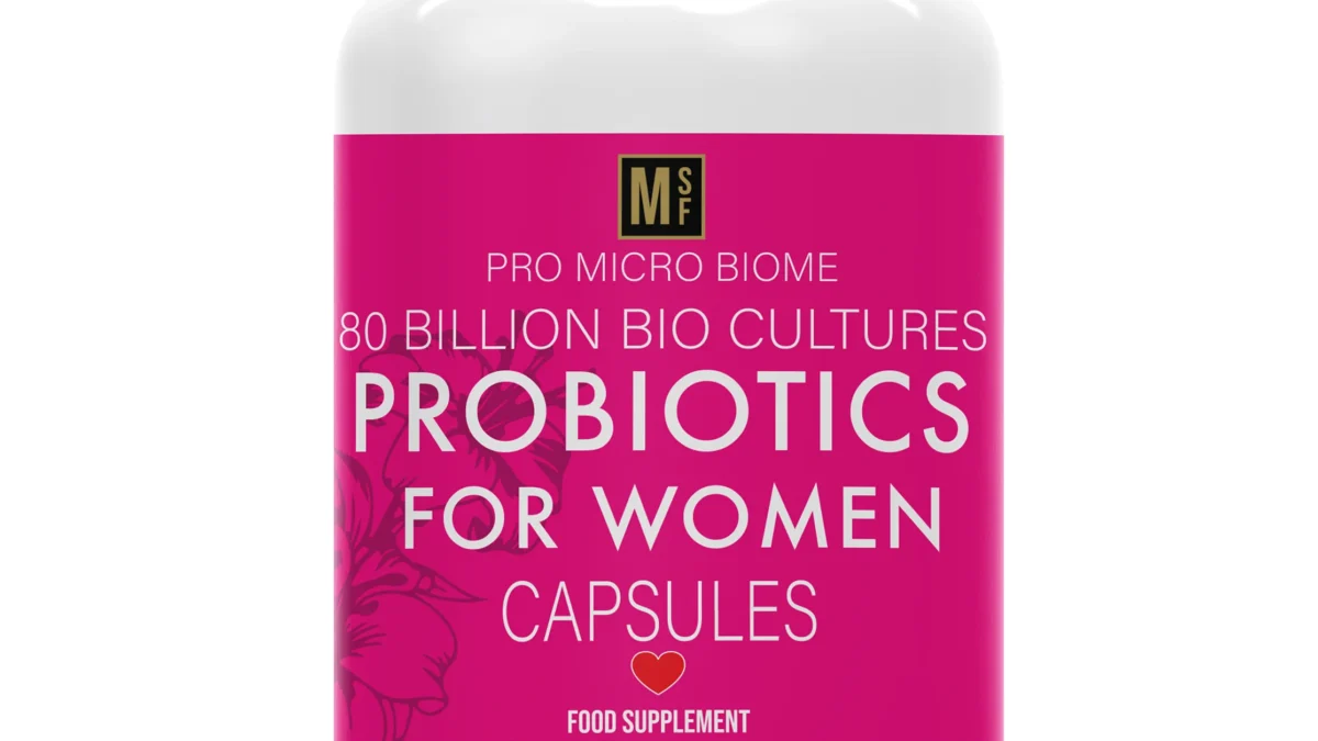 Bio Cultures Complex Probiotics + Prebiotics - 77 Billion CFU, 20 Strains - 60 Capsules For Women & Men - Digestive & Gut Health Supplement